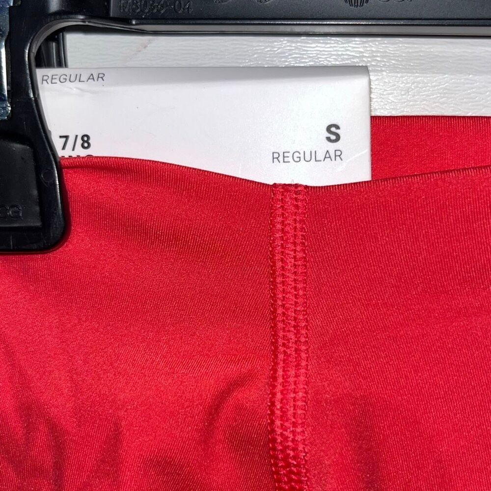 Soma Wknd 360 Women's Red Pull-On High-Waisted Yoga 7/8 Leggings Size Small‎ NWT - Picture 4 of 8